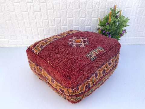 Moroccan Large floor cushion, Stunning for your living room, Bohemian Moroccan floor, Floor Cushion Moroccan, Moroccan pouf