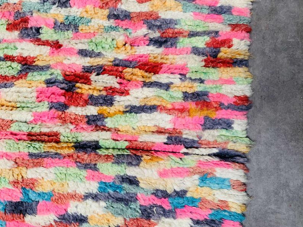 6x8 Handmade Boujaad Rug - Fantastic rug - bohemian rug - moroccan rugs - boujaad moroccan rug - Beni Ourain rug
