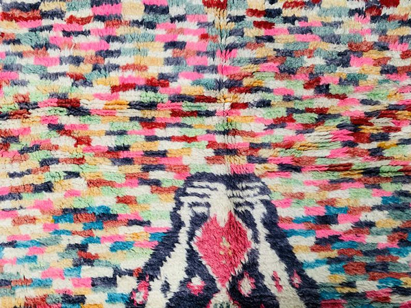 6x8 Handmade Boujaad Rug - Fantastic rug - bohemian rug - moroccan rugs - boujaad moroccan rug - Beni Ourain rug