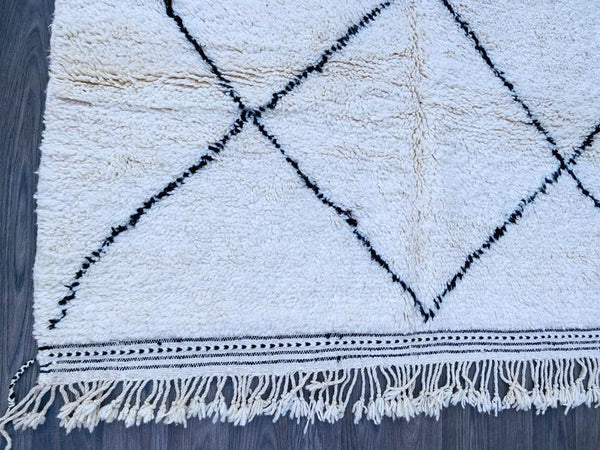 Moroccan rug 5x8ft, moroccan berber carpet, beni ourain rug, tapis marocain, moroccan berber rug, handmade rug, berber rug, area rug, Tribal rug