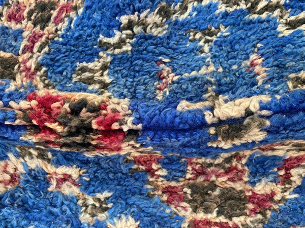 Vintage Moroccan rug Haut quality, Authentic Moroccan rug, Berber carpet, Genuine Wool rug, Handmade rug, Beni ourain style, Area rug, Tapis