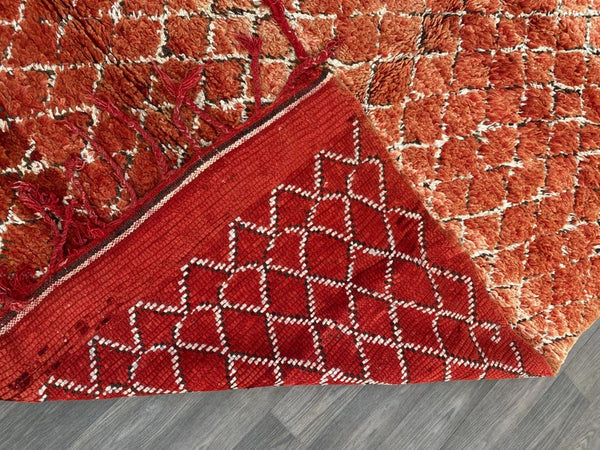 Luxury berber rug from morocco 6x10 ft , Moroccan Boujadl rug, tapis berbere , Moroccan Berber carpet,berber teppich , handmade rug