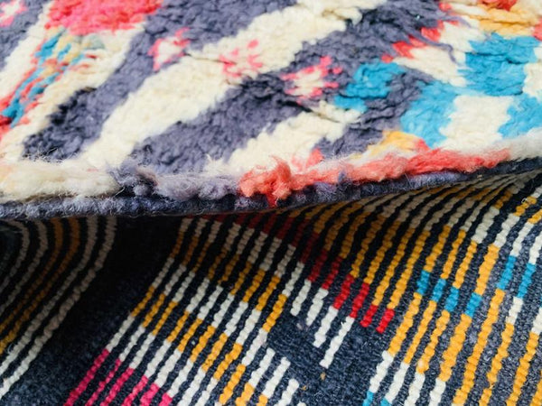 6x8 Handmade Boujaad Rug - Fantastic rug - bohemian rug - moroccan rugs - boujaad moroccan rug - Beni Ourain rug