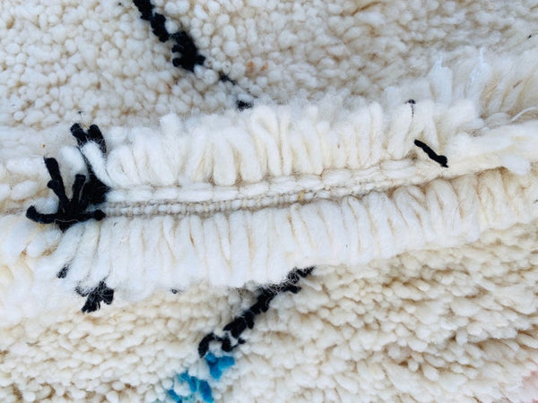 Moroccan rug 8x11ft, Antique azilal rug, Vintage Berber, Moroccan Rag rug, Beni ourain rug, Woven rug, Vintage area rug, Kilim wool rug