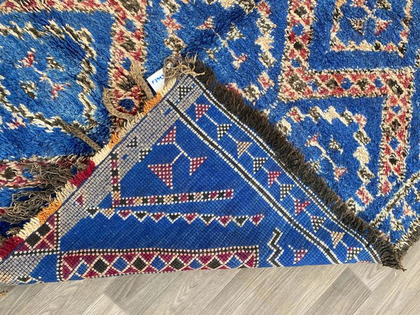 Vintage Moroccan rug Haut quality, Authentic Moroccan rug, Berber carpet, Genuine Wool rug, Handmade rug, Beni ourain style, Area rug, Tapis