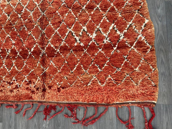 Luxury berber rug from morocco 6x10 ft , Moroccan Boujadl rug, tapis berbere , Moroccan Berber carpet,berber teppich , handmade rug