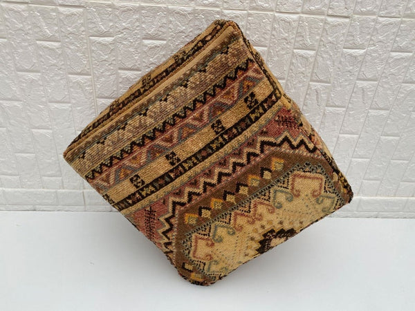 Square Floor cushion, Moroccan Floor cushion, Stunning for your living room, Bohemian Moroccan floor, boujaad Floor Cushion , Moroccan pouf